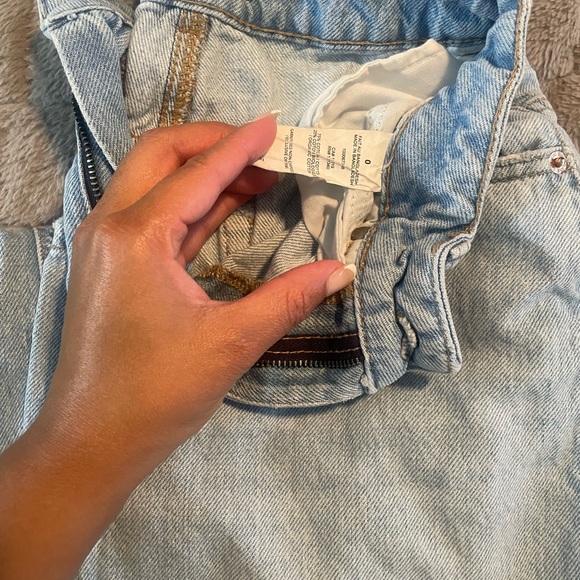 Garage High Rise Baggy Jeans - Iza Blue. - Picture 2 of 6